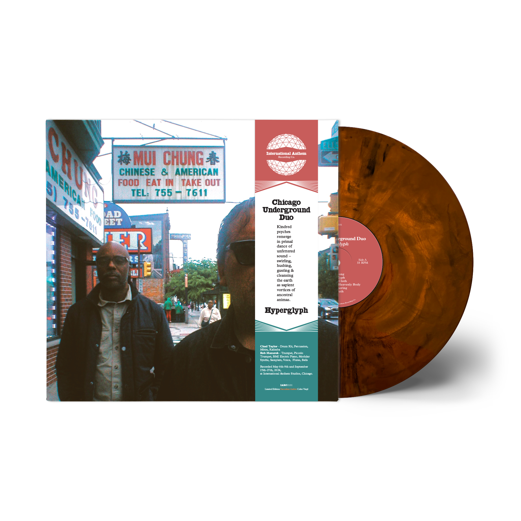 Announcing* Chicago Underground Duo - HYPERGLYPH // LP/CD/DD out